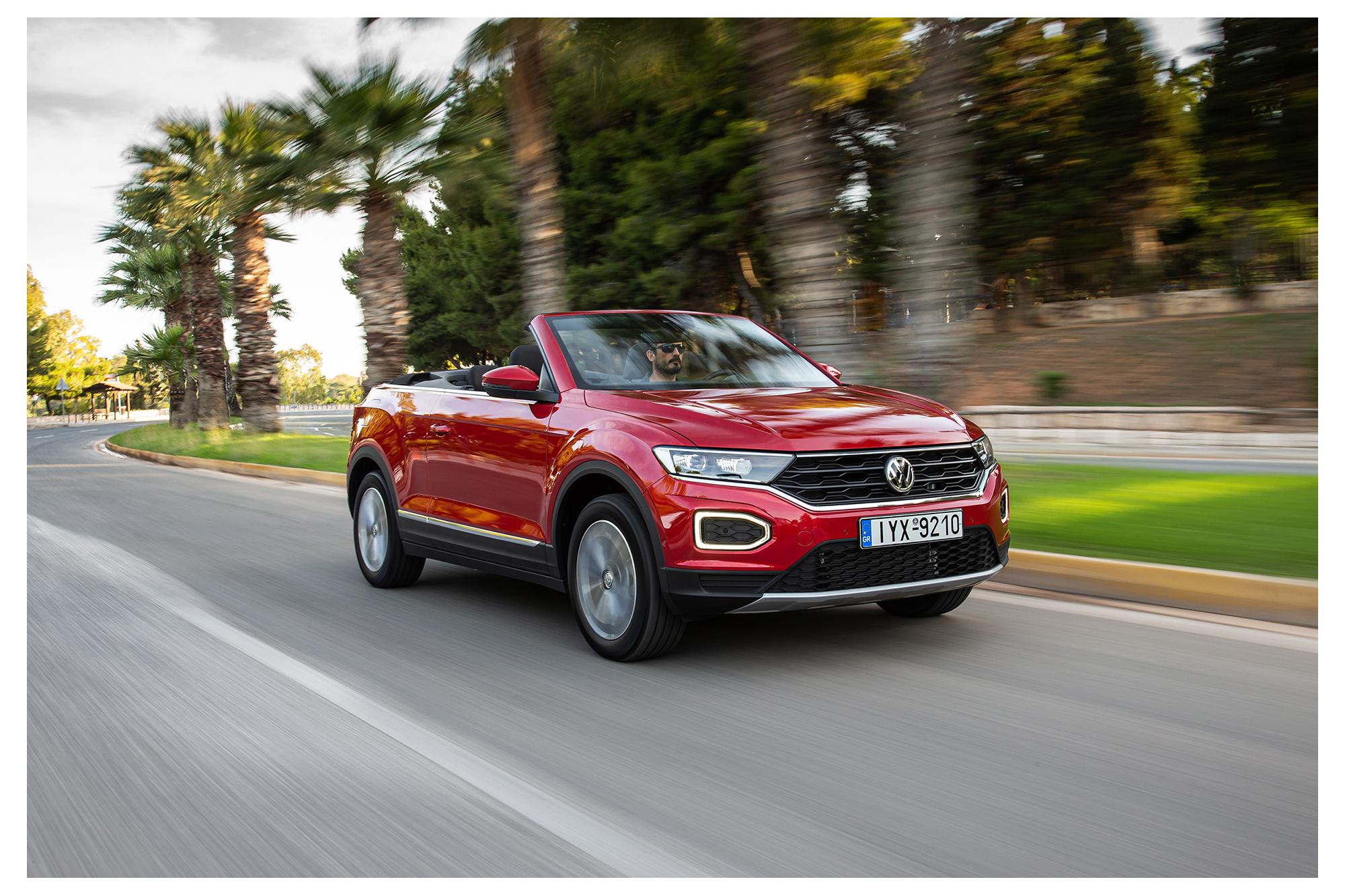 To νέο Volkswagen T-Roc Cabriolet στην Ελλάδα από €28.310